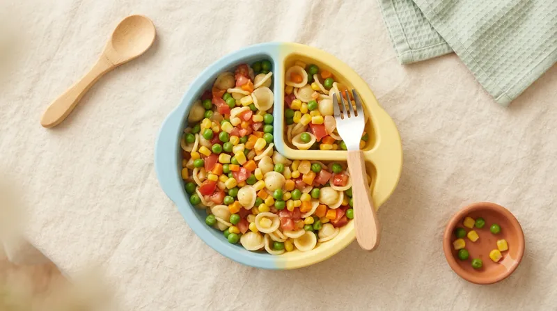 Schüssel-Illustration – Picky Eating bei Kleinkindern