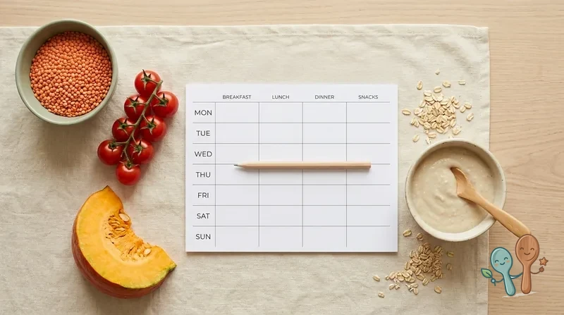Veganer Wochenplan für die Familie